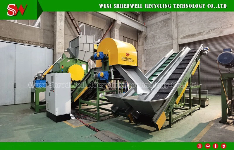 Scrap Metal and Aluminum Hammer Shredder for Waste Motor Aluminum Profile